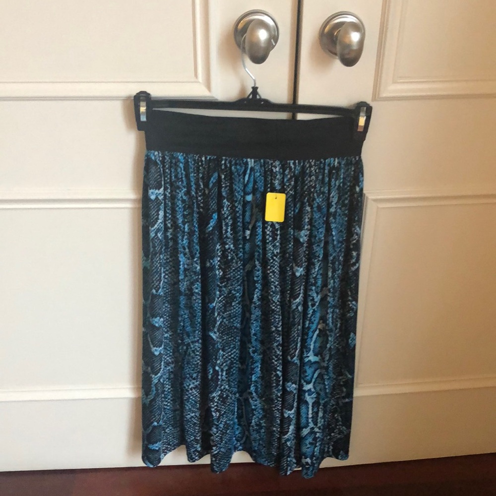 Snake print skirt. Runs smallish